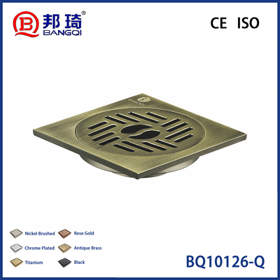 Giá tốt. BQ10126-Q Cống xả sàn bằng đồng trực tuyến