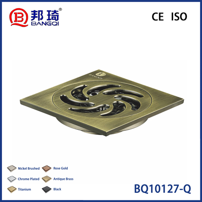 Giá tốt. BQ10127-Q Ống xả sàn bằng đồng thau trực tuyến